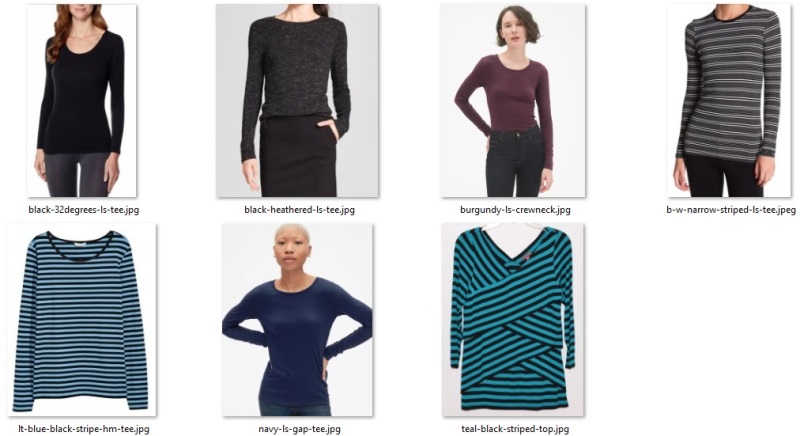 out-and-about long-sleeved tops from 2017-2018